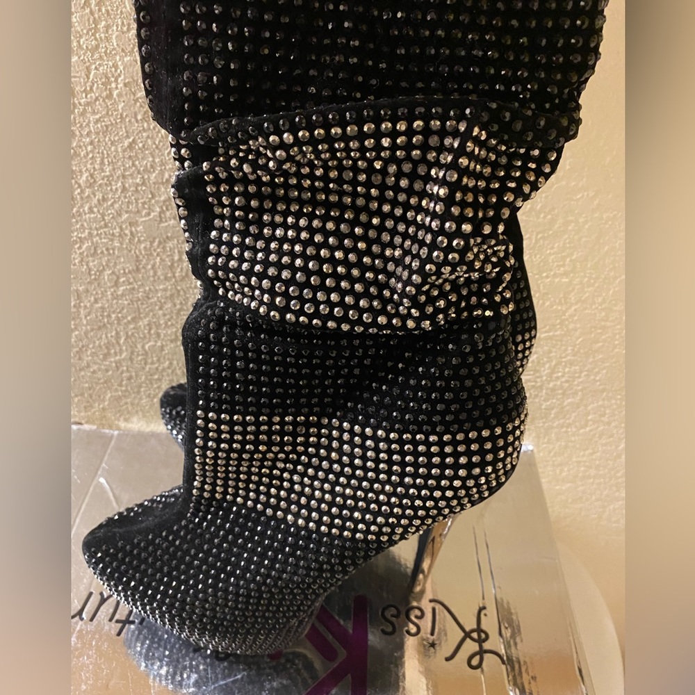 Rhinestone Boots